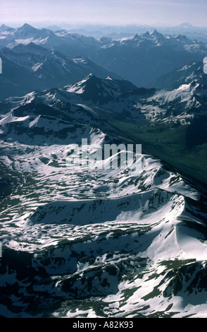 Pakistan Antenne Nord Barbusar Pass aus der Luft Stockfoto