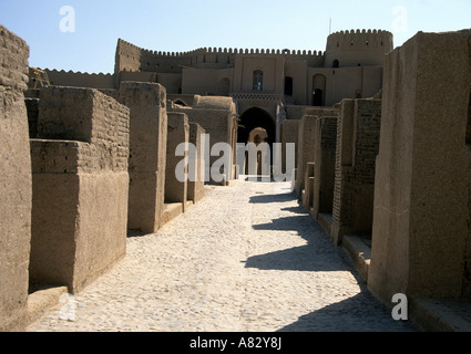 Die Arg-É Bam Zitadelle Kerman Provinz des südöstlichen Iran Stockfoto