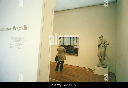 Italien, Piemont, Torino City, la Pinacoteca Giovanni e Marella Agnelli, Kunst-Galerie befindet sich im Einkaufszentrum Lingotto Stockfoto