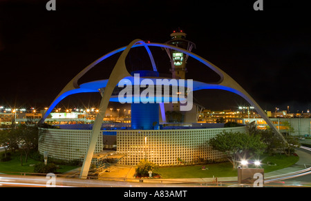 Das Themenrestaurant Gebäude Begegnung am Los Angeles International Airport Stockfoto