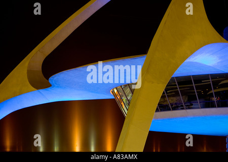 Das Themenrestaurant Gebäude Begegnung am Los Angeles International Airport Stockfoto