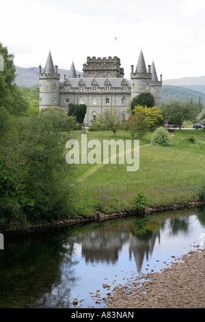 Inveraray Castle Sitz des Herzogs von Argyll Inveraray Schottland Stockfoto