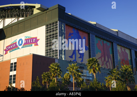 Feld nach Hause von der Arizona Diamondbacks Phoenix Arizona zu jagen Stockfoto