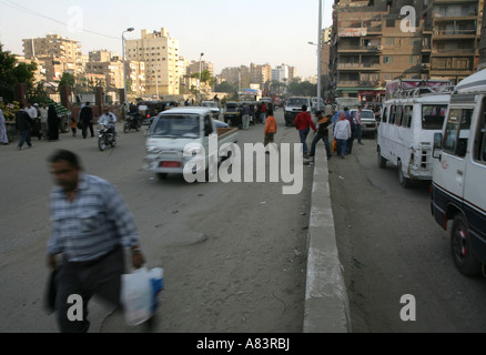 Straßenszene in Kairo, Ägypten. Stockfoto