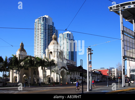 Union Bahnhof in die Innenstadt von San Diego, Kalifornien, usa Stockfoto