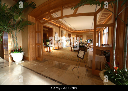 Lobby im vier Jahreszeiten Resort Aviara, Norden San Diego bei 7100 vier Jahreszeiten Point, Carlsbad, Kalifornien, Usa Stockfoto
