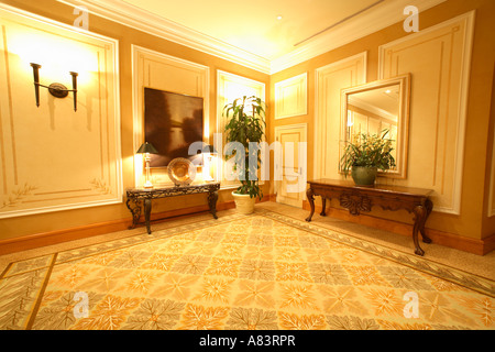 Lobby im vier Jahreszeiten Resort Aviara, Norden San Diego bei 7100 vier Jahreszeiten Point, Carlsbad, Kalifornien, Usa Stockfoto