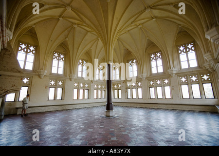 Schloß Malbork (Marienburg), Polen Stockfoto