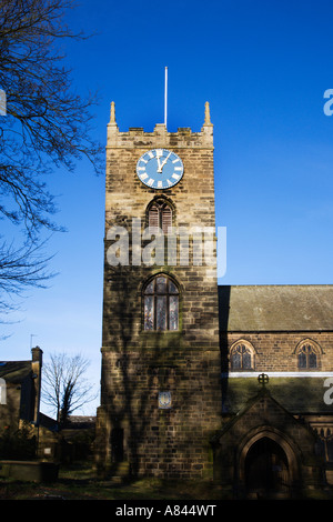 St. Michael und alle Engel Kirche Haworth West Yorkshire England Stockfoto