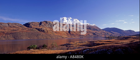 Slioch, Loch Maree auf Beinn Eighe Nature Reserve schottischen Highlands GPAN 0078 Stockfoto