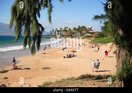 Kamaole Beach Park II am South Kihei Road Kihei, Maui, Hawaii, usa Stockfoto