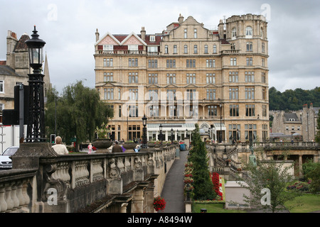 Bad im Stadtzentrum Somerset england Stockfoto