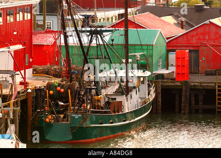 Der Hafen von Ilwaco an der Mündung des Columbia River, Washington Stockfoto