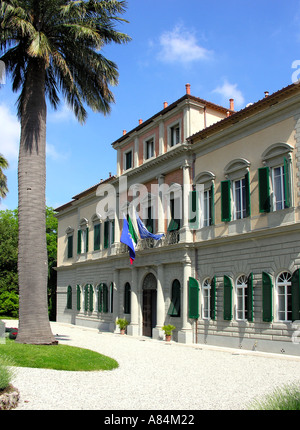 Wichtigsten Gebäude des Botanischen Gartens in Pisa-Toskana-Italien Stockfoto