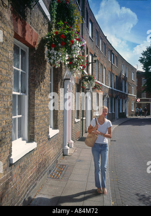 Der Halbmond in Wisbech in Cambridgeshire England UK Stockfoto