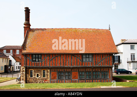 Moot Hall, Aldeburgh in Suffolk, England. Stockfoto