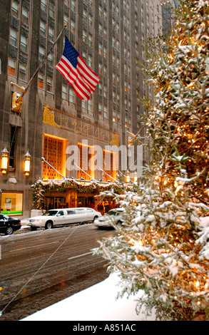 Waldorf Astoria Hotel, Park Avenue Stockfoto