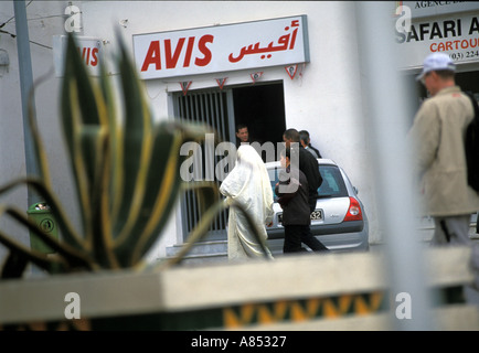 Straßenszene Sousse Tunesien Stockfoto