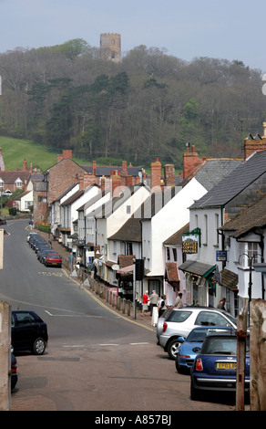 Dunster Dorf Stockfoto