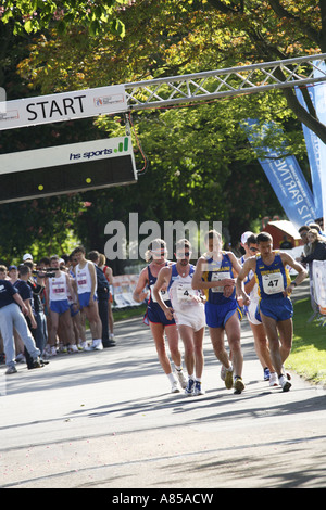 7. European Cup Race Walking Meisterschaft Leamington Spa Warwickshire 20. Mai 2007 Stockfoto