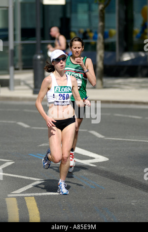 Flora London Marathon 2007 Vereinigtes Königreich Stockfoto