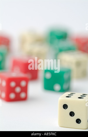 Würfel Stockfoto