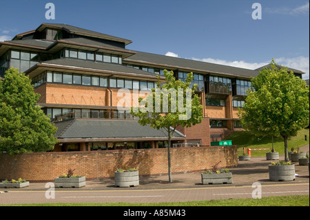 Cardiff Grafschaftsrat Büros am Atlantic Wharf Cardiff South Wales UK Stockfoto
