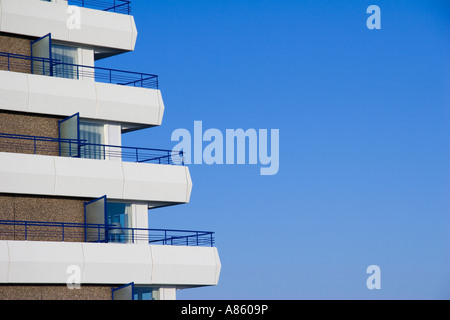 Balkone Stockfoto