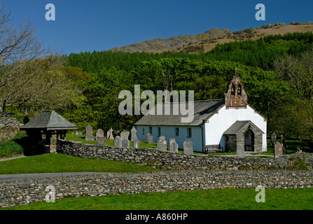 Kirche des Heiligen Johannes, Ulpha. Nationalpark Lake District, Cumbria, England, Großbritannien, Europa. Stockfoto