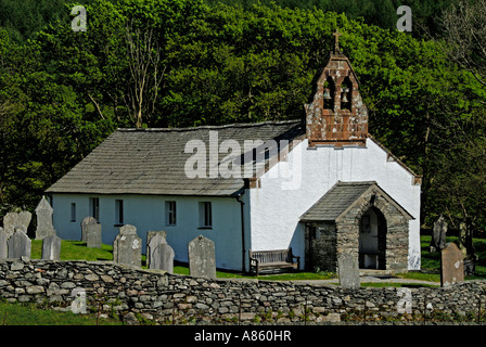 Kirche des Heiligen Johannes, Ulpha. Nationalpark Lake District, Cumbria, England, Großbritannien, Europa. Stockfoto