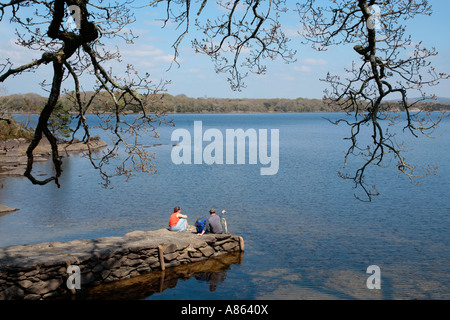 Meeting of the Waters im Killarney National Park in Irland Stockfoto