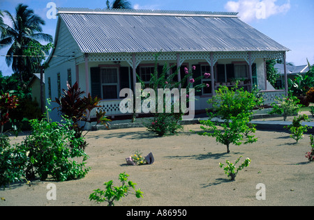 Lebkuchen Haus traditionelles Haus in West Bay Grand Cayman Cayman Islands Stockfoto