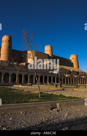 AFGHANISTAN Herat die Zitadelle Qala, die ich Ikhtiyar Ud din Stockfoto