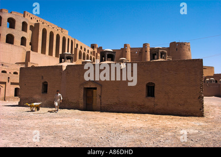 AFGHANISTAN Herat innerhalb der Zitadelle Qala, die ich Ikhtiyar Ud ursprünglich DIN erbaut von Alexander dem großen Stockfoto