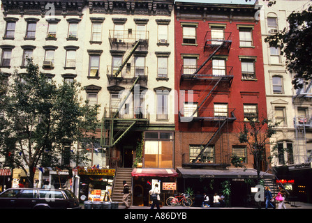 New York Village in Manhattan East Greenwich Stockfoto