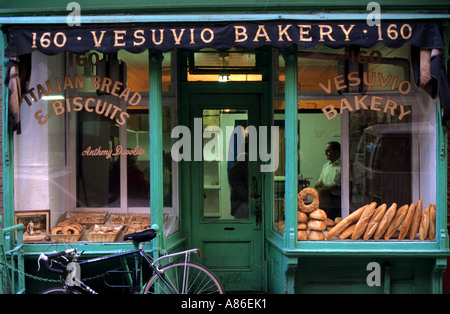 Vesuvio Bäckerei italienisches Brot Kekse New York Manhattan Soho Greenwich Dorfbäckerei Stockfoto