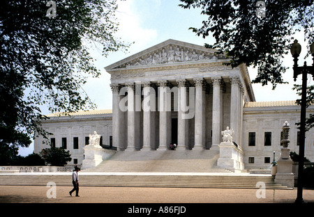 Vereinigte Staaten USA Washington DC Supreme Court D C Stockfoto