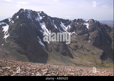 Ben Nevis aus Carn Mor Dearg Stockfoto