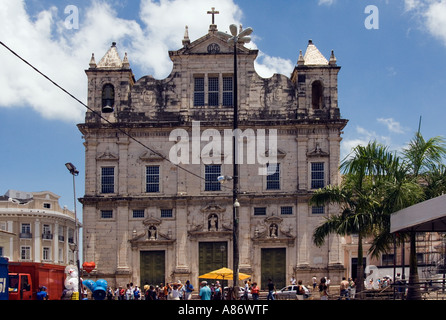 Catedral Basilica de Salvador Brasilien Stockfoto