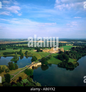 Luftaufnahme von Blenheim Palace Woodstock Oxfordshire UK Stockfoto