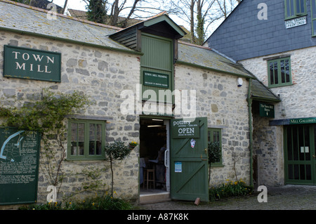 Stadt Mühle Lyme Regis Dorset Stockfoto