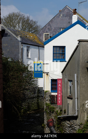 Mill Lane, Lyme Regis Stockfoto