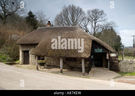 Branscombe Dorf Smithy East Devon Stockfoto
