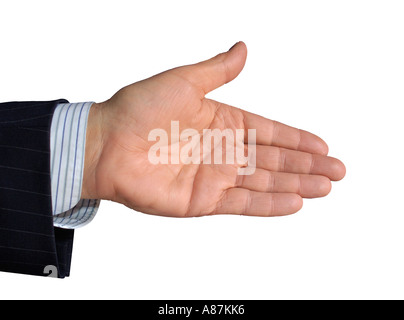 Handshake Stockfoto