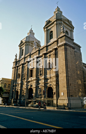 Iglesia de Santo Domingo in Santiago Chile Stockfoto