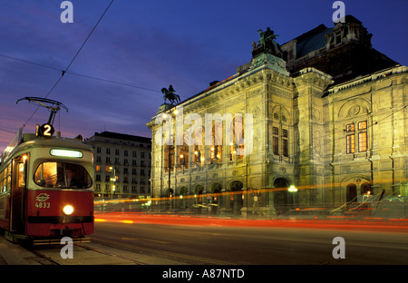 die ungarische Staatsoper Wien Österreich Stockfoto