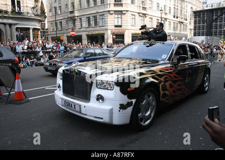 Rolls Royce Phantom Team 17 Phantom jungen Fahrer Ezra Chapman Richard Blackburn Stockfoto