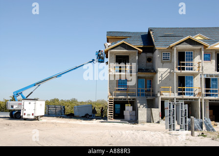 Neubau Hochhaus Eigentumswohnung im Apollo Beach an der Tampa Bay in der Nähe von Tampa Florida Stockfoto