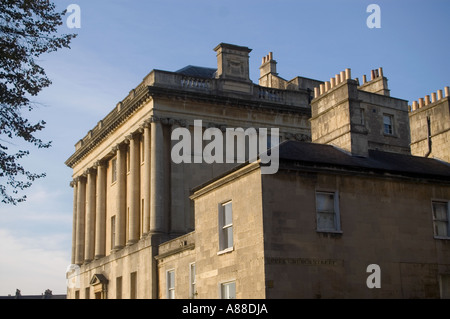 Nummer eins Royal Crescent, Bath, England Stockfoto