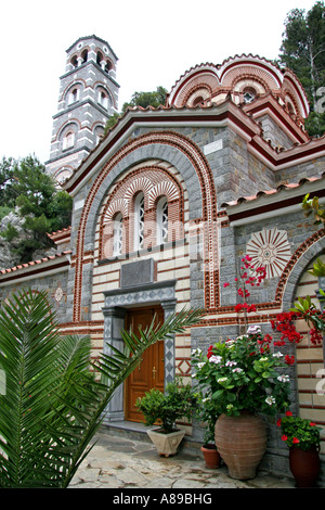 Kloster Moni AG Georgios Selinari, Kreta, Griechenland Stockfoto